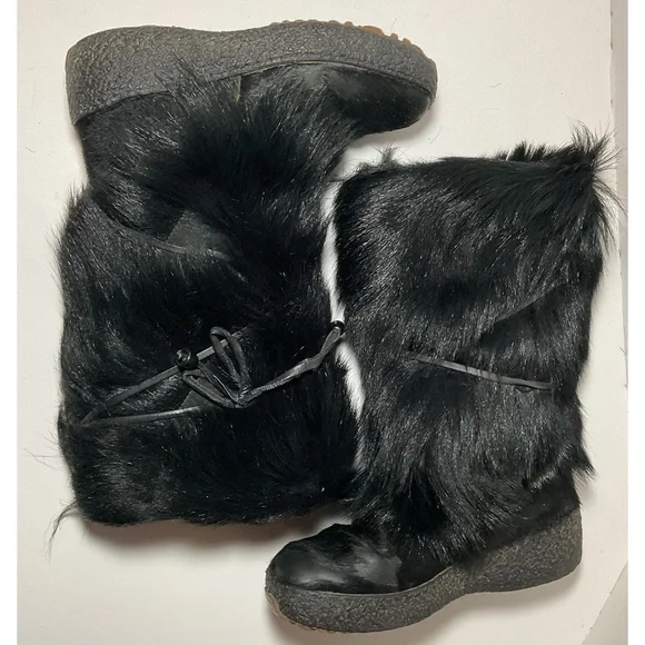 Oscar Sport Vera Gomma Black Winter Boots Italy - Picture 8 of 16